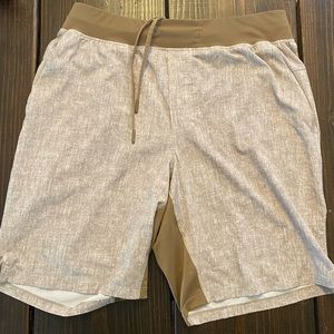 Lululemon T.H.E liner-less short Size L. 9 inch